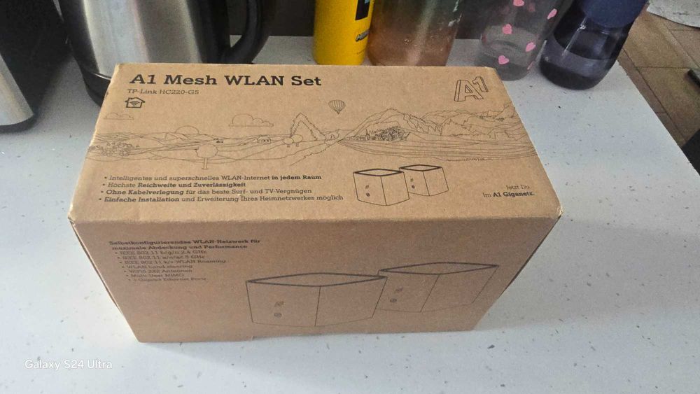 Sistem Mesh Wi-Fi TP-Link A1 HC220-G5 2 bucati