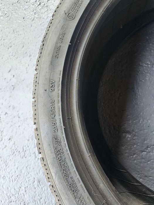 1x 215 45 18 m+s michelin