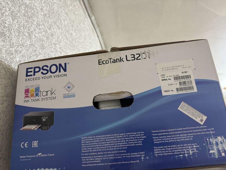 Продается Принтер Эпсон