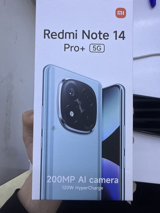 Продам новый redmi note 14 pro+5g 66циклов