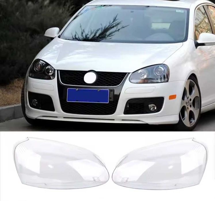 Стъкла за фарове за Volkswagen VW Golf 5 MK5 капаци светлини Фолксваген Голф пластмаси