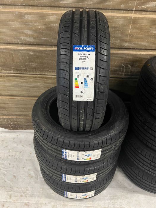 4 Нови летни гуми 215/55R17 Falken ZIEX ZE914A EcoRun 94V с борд