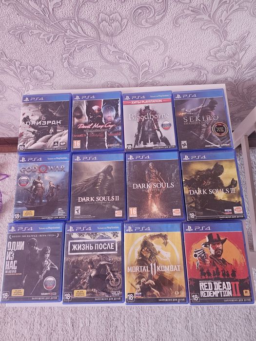 Игры на плейстейшн 4 продам