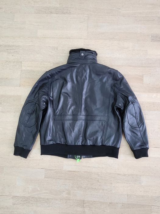 Geaca piele pilot aviator model G1