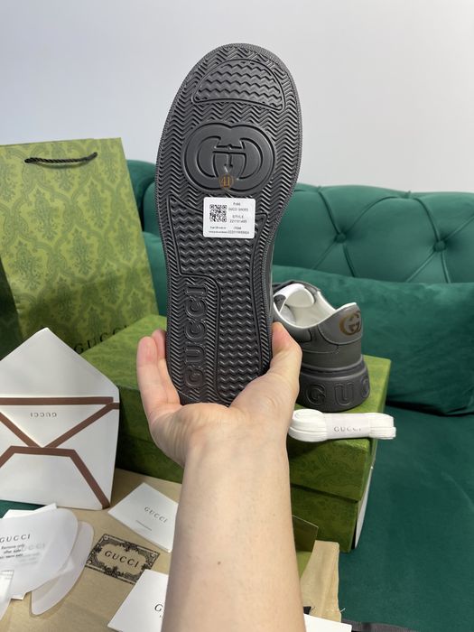 Adidasi Gucci piele naturala Full Box colectie noua