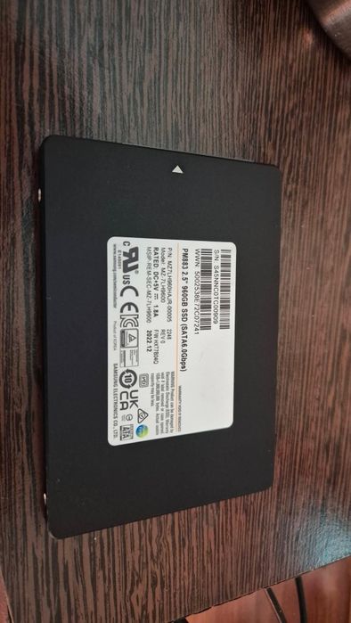 SSD Samsung Enterprise PM883 960GB, S-ATAIII