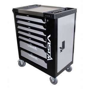 Количка с инструменти 7 чекмеджета метален капак