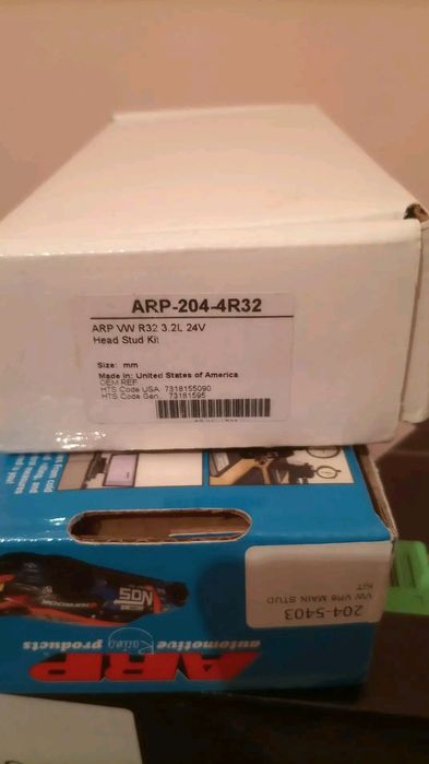 Arp шпилки 3.2 vr6