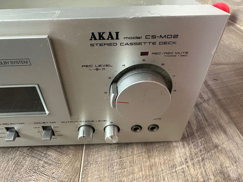 Касетен дек / akai cs-m02 deck-made in japan