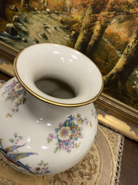 Порцеланова ваза Hutschenreuther Германия 1950 те ръчна украса