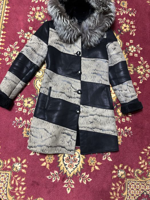 Дубленка женская на размер 44 -46