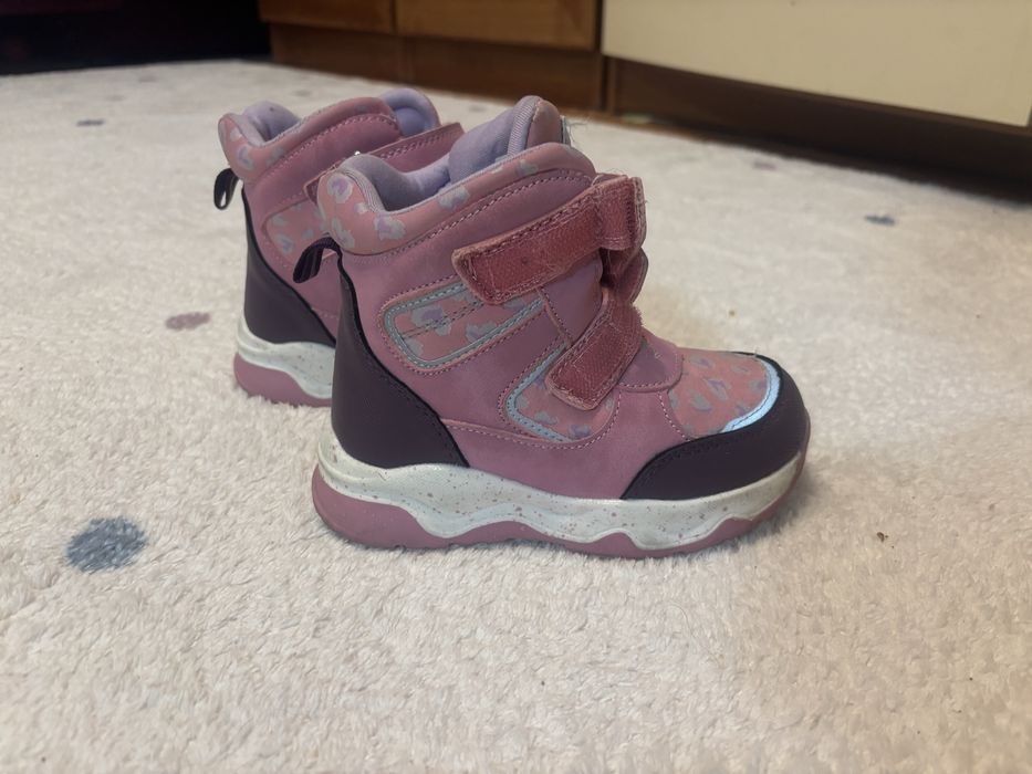 Теплые ботинки 25 размер