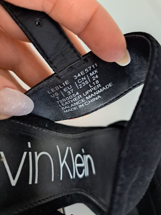 Calvin Klein Sandale platforma