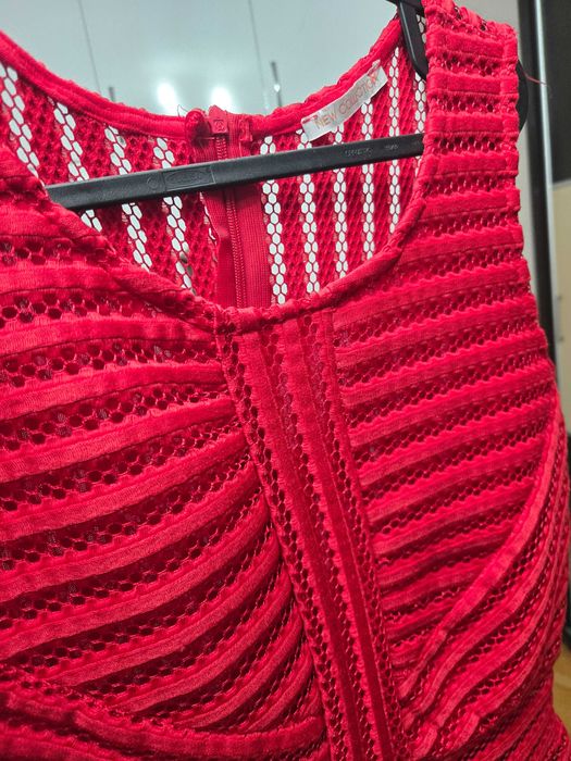 Дамска червена  рокля