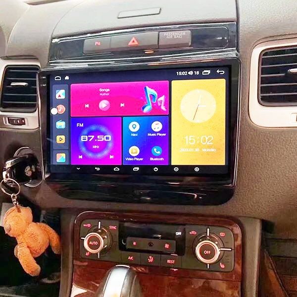 Navigatie Android Touareg 2011-2017 Waze YouTube WiFi GPS USB