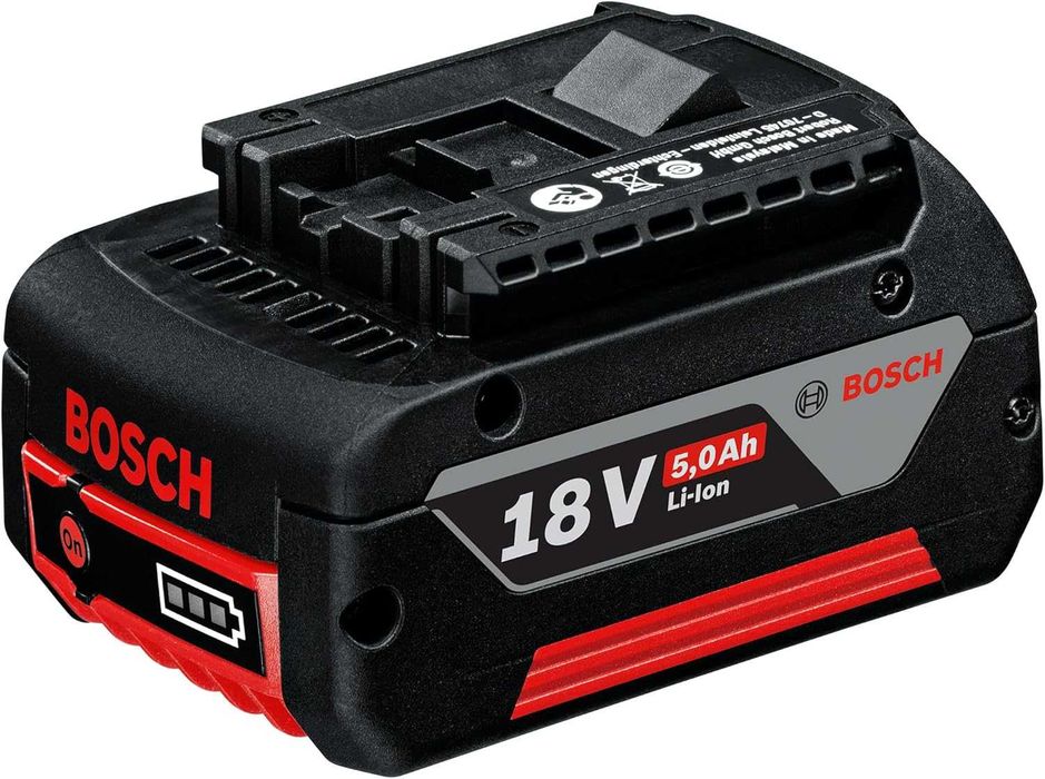 ПРОМО Нова 2г Гаранция Акумулаторна Батерия BOSCH 1x GBA 18V 5,0Ah, 1600A002U5
