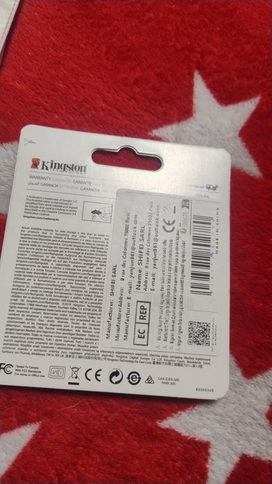 Vând card 512 gb
