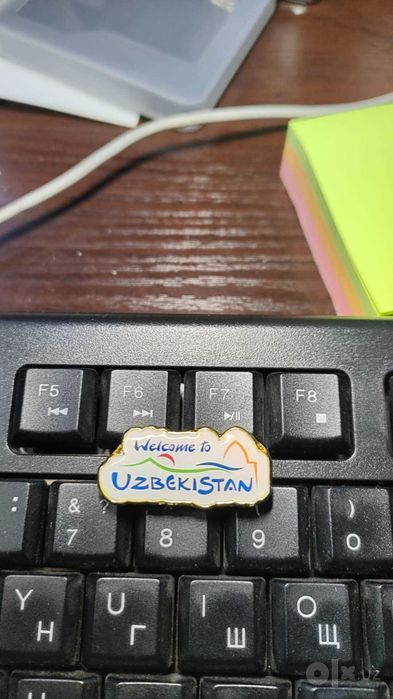 Значок «Welcome to Uzbekistan»