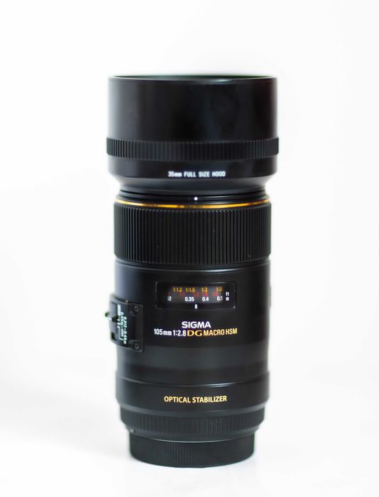 Obiectiv MACRO 1:1 SIGMA 105mm f2.8 DG Macro HSM OS, Canon EF