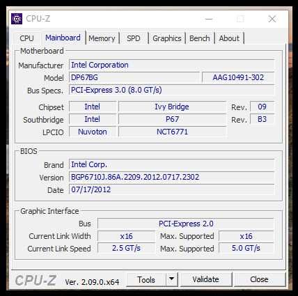 Дъно  Intel Extreme DP67BG + Intel® Core™ i7-3770+16gb lga 1155