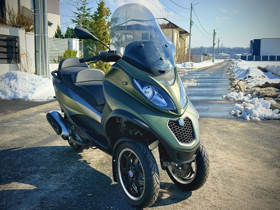 Piaggio mp3, piaggio 3 roti, scuter 500cc ABS/ASR, conduci cu B