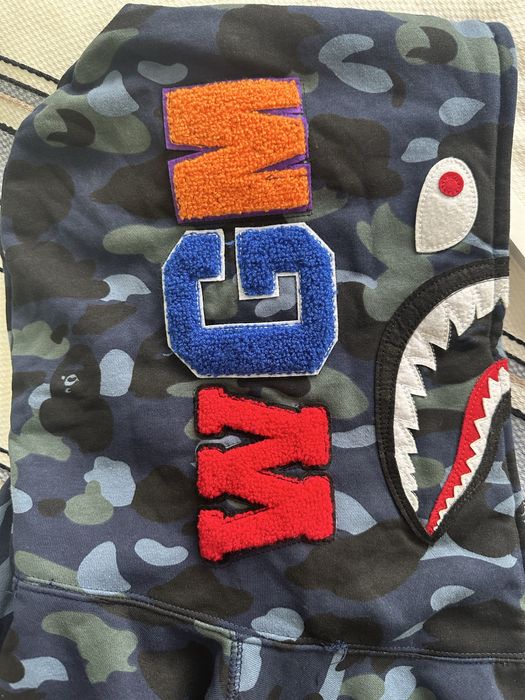Bathing Ape | BAPE Color Camo Shark Full Zip Hoodie