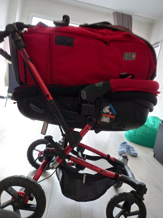 Детска , бебешка  количка  JANE CROSS WALK MATRIX LIGHT 2 RED S 53