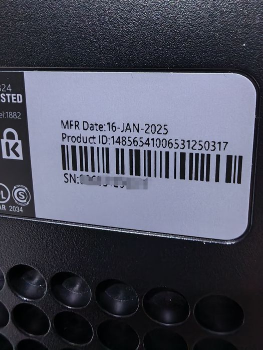 Xbox Series X 1tb Black