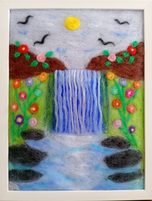 3D картини от естествена вълна