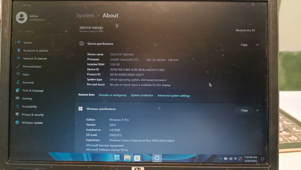 Vand Laptop HP-Compaq 6510b