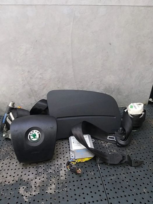 Kit airbag skoda roomster 5j 5j0880201b 5j1880204 1c0909605k