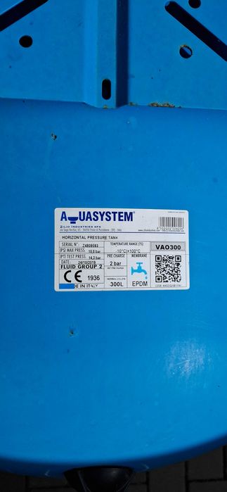 Vas expansiune apa potabila 300L