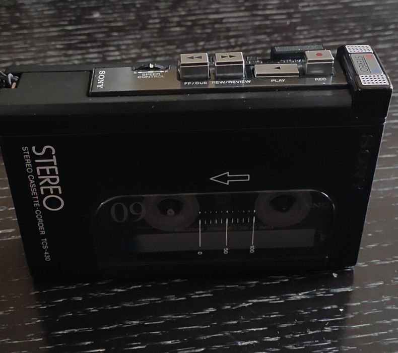 Walkman recorder Sony TCS-430 Stereo Cassette-Corder – Dolby NR, Type I/IV