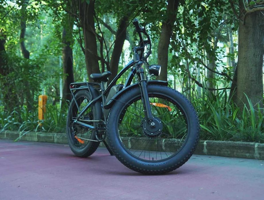 Електрическо колело PVY Max26 2x1200W 48V 25Ah, 26 инчови дебели гуми