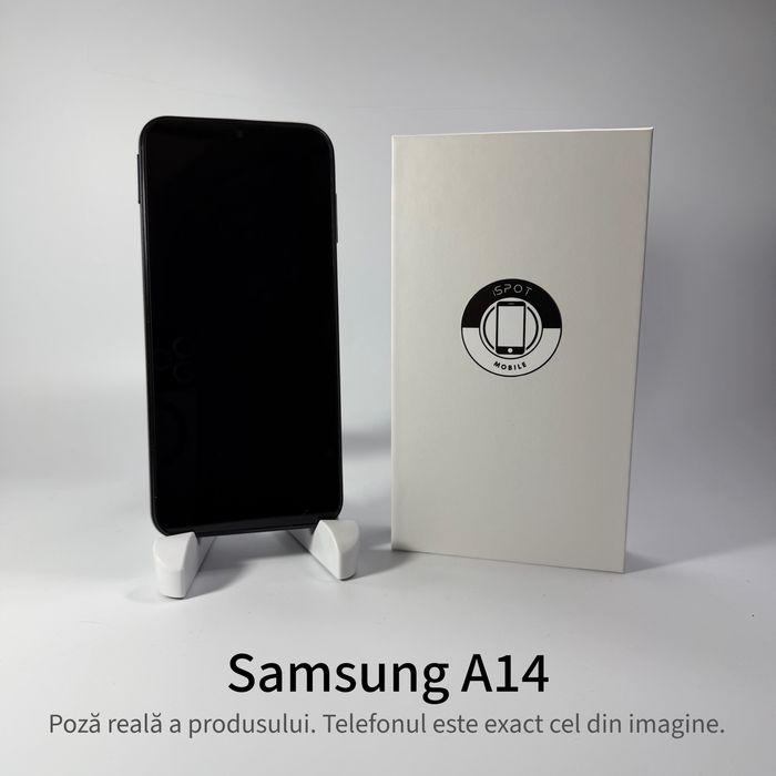 ispotmobile.ro Samsung Galaxy A14 64GB Black Garanție 2 ani
