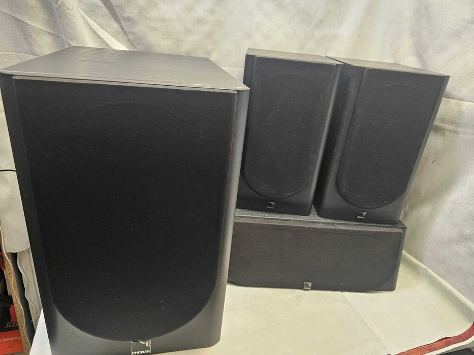 Sistem Boxe 5.1 Phonar (4x Micro 2 + Centru + Subwoofer Activ ASM 100) – Fabricat în Germania
