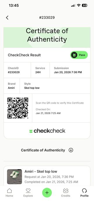 Amiri skeleton green noi