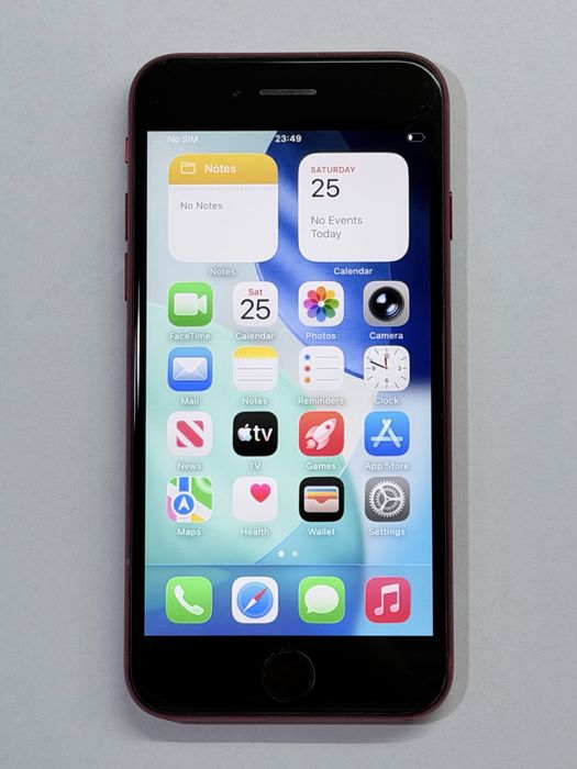 iPhone SE2020 Red 93% battery
