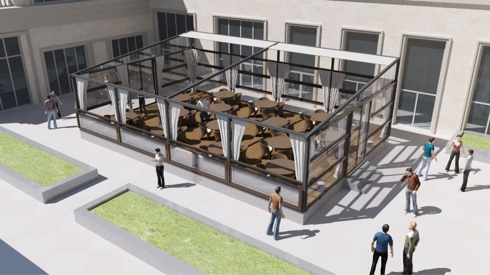 Пергола навес маркиза летник терраса веранда