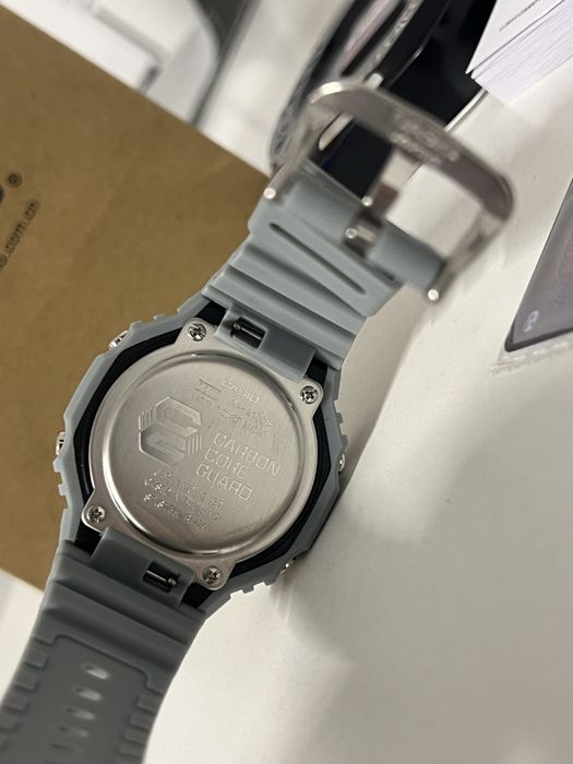 Ceas Casio G-Shock GA-2100 Grey // Tiffany Blue