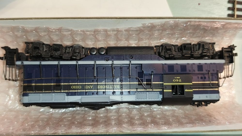 Locomotiva scara HO, Athearn 740 Baltimore & Ohio in cutie