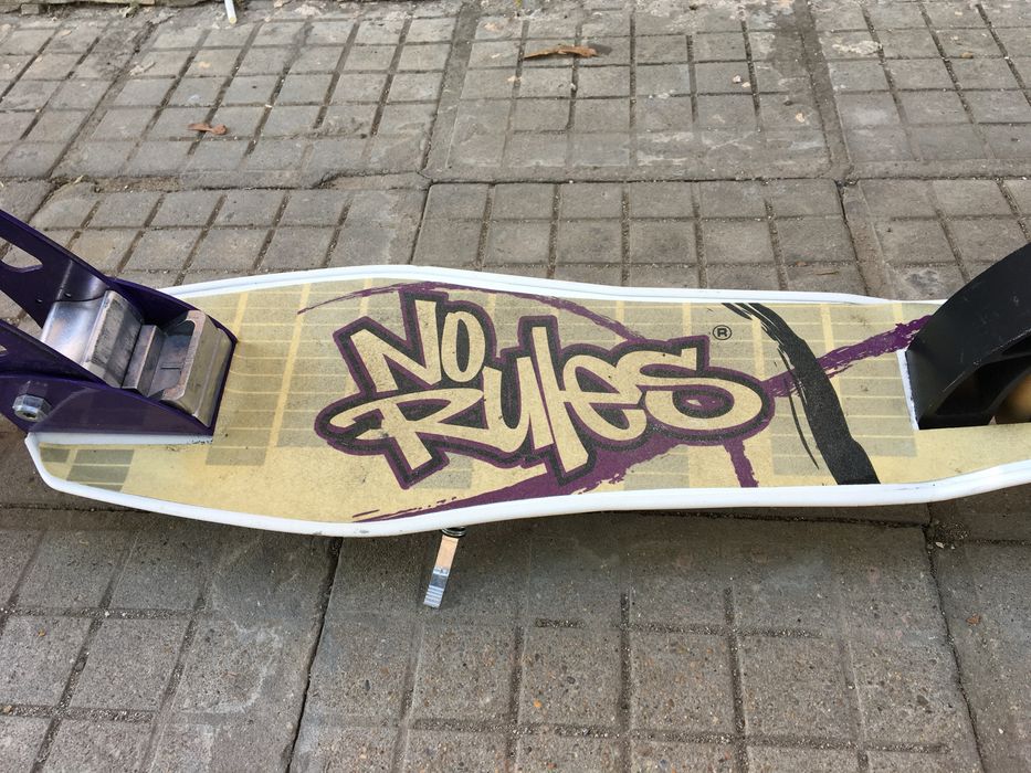 Алуминиева детска тротинетка No Rules-100кг