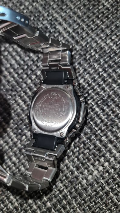 Casio G‑Shock blue metalic