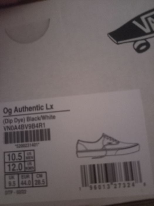 Vans og authentic lx 44