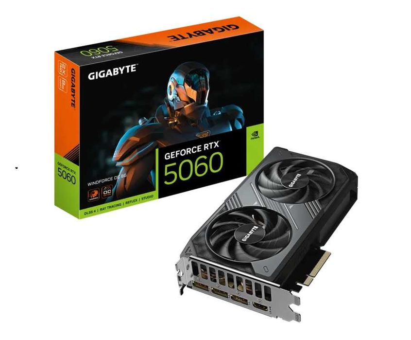 ;Видеокарта Gigabyte RTX5060 8GB WINDFORCE MAX OC