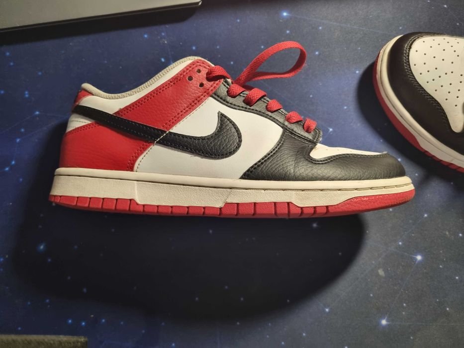 nike dunk low red