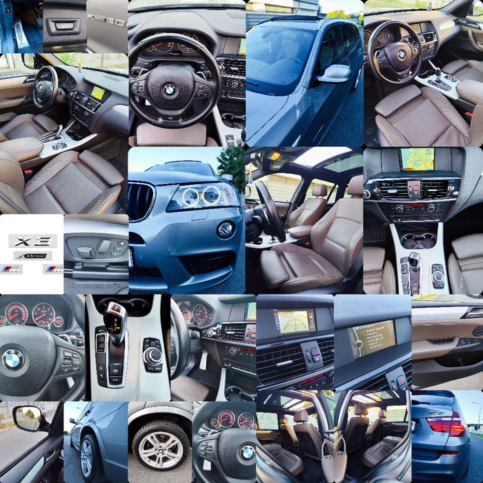 BMW X3•2014•2.0d Diesel•184CP•xDrive•Cutie: Automata•PACHET: ///M - INT+EXT•Panorama•Extra FULL OPTIONS•IMPECABILA!!!