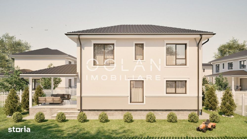 Casă single modernă cu 5 camere – Șura Mică | Comision 0%