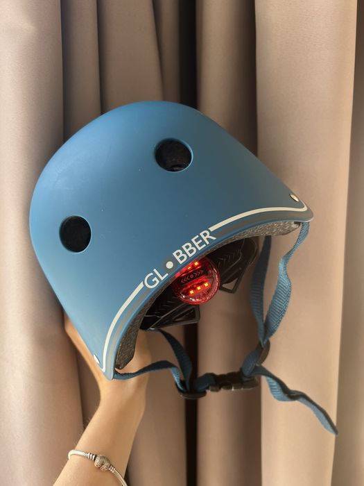 Каска за тротинетка и колело Globber XS/S (48-53 см), Петролено синьо