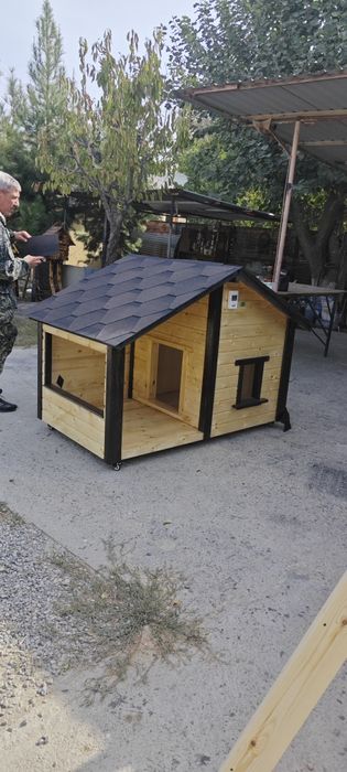 Будка для Собаки. Утепление всех стен + Эл подогрев